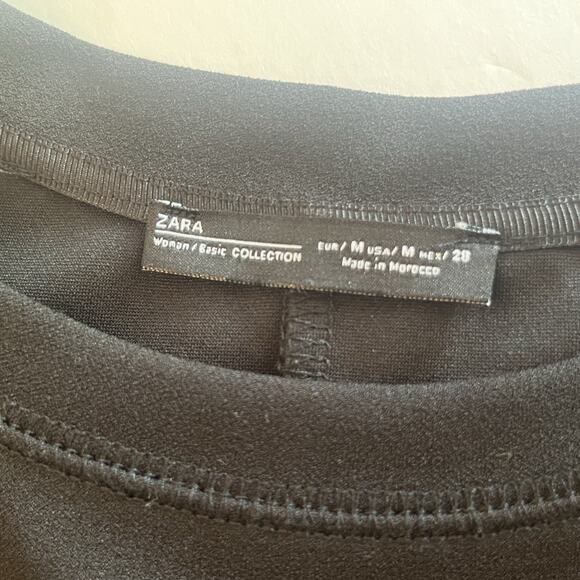 Zara Women’s Basic Collection Ruffled Dress - Size M - Picture 9 of 10